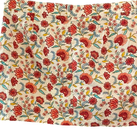 St. John’s Bay Floral Skirt Size 18W Mini Y2K 
1990’s - Picture 3 of 6